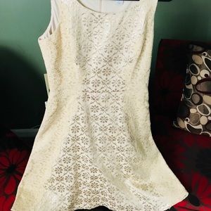 Jessica Simpson sleeveless cocktail dress